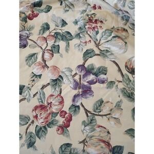 P Kaufmann Fabric Apple Cherries Summer Orchard Tree Fruit 50x176 Approx Remnant